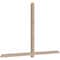Ekena Millwork Eugene Smooth Timber Gable Bracket, Douglas Fir, 108"W x 68"H x 3 1/2"D x 3 1/2"F, 15/12 Pitch GBW108X68X0404EUG00SDF - alternate 5